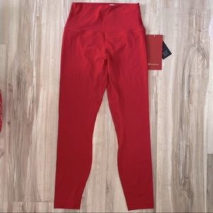 ❤️ Lululemon Lunar New Year Asia Fit Align Dark Red NWT Size Small